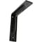 Ekena Millwork Stockport Steel Bracket, Antiqued Pewter 2"W x 8"D x 8"H BKTM02X08X08STAPW - alternate 1